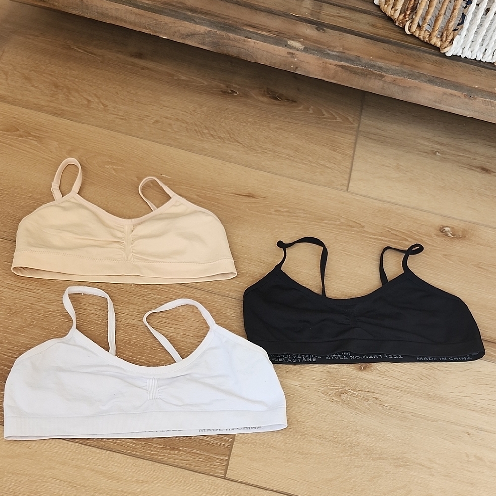 Girls Medium Bralettes, 3